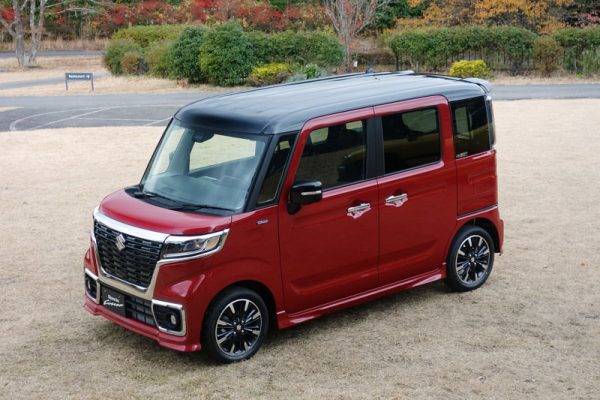 スズキ　新型スペーシアカスタム　ハイブリッドXSターボ