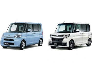 ダイハツ、軽乗用車「タント」と軽福祉車両2モデルを一部改良！ パノラマモニター採用で安全性能がアップ