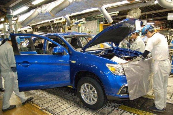 三菱　RVR　水島製作所に生産を移管