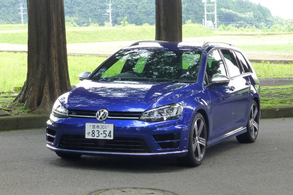 フォルクスワーゲン　ゴルフR ヴァリアント試乗