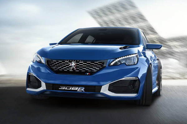 500psを発生するプラグインハイブリッド「308R ハイブリッド」