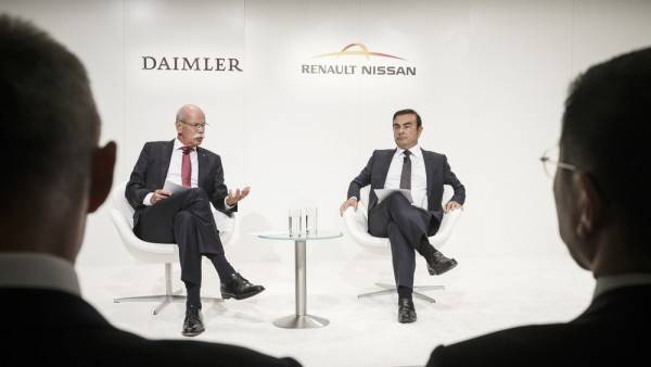 Pressekonferenz Daimler_Renault_Nissan _IAA_2015
